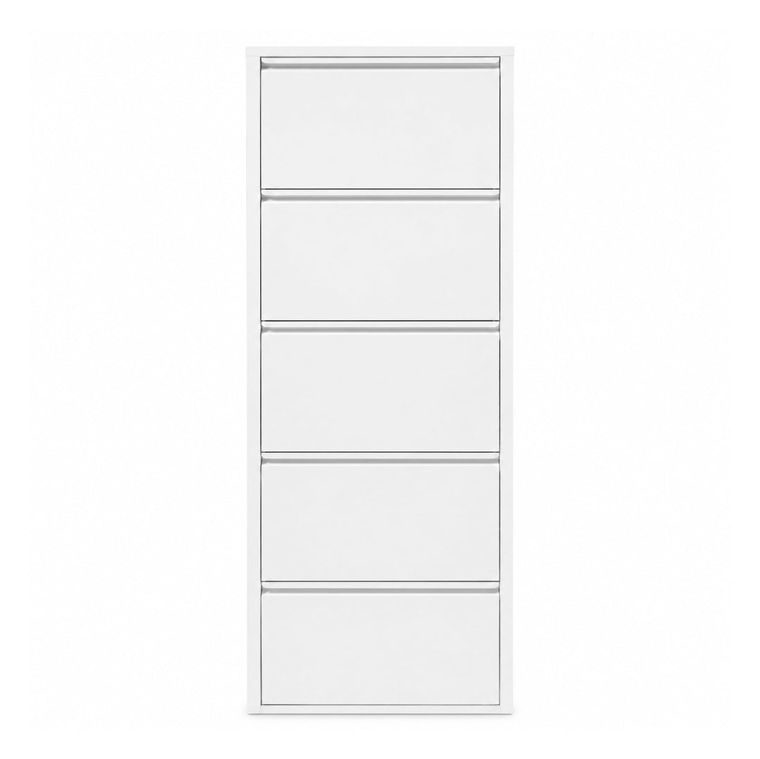 Schuhschrank mit Klappschubladen, Aufbewahrungsorganizer, freistehendes Schuhregal, Wandmontage, Kei