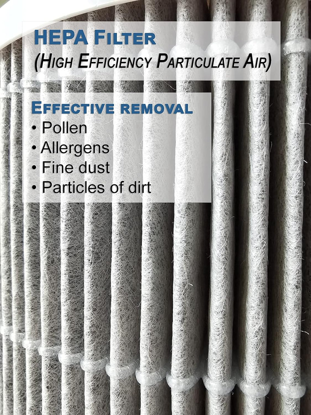 Comedes Filter für Soehnle Airfresh Clean Connect 500 Luftreiniger, 3-in-1 Kombifilter bestehend aus