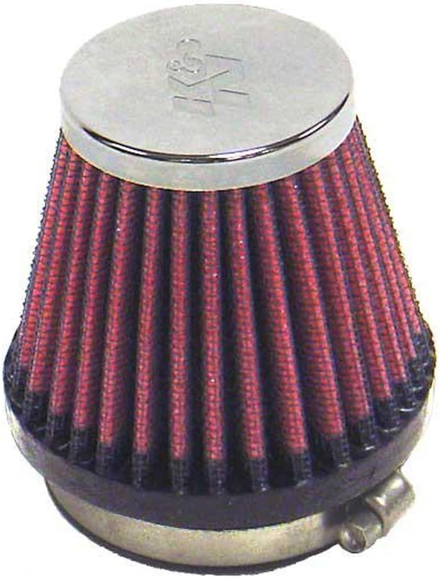 K&N RC-2340 KFZ und Motorrad Universal Chrom Filter