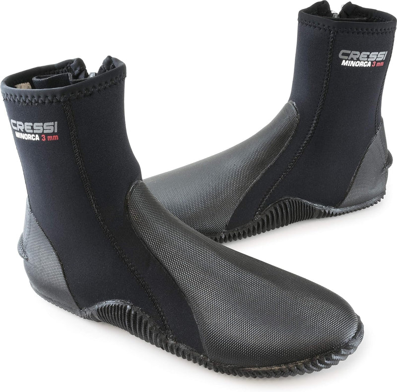 Cressi Damen Minorca lang, schwarz, 9 Hohe Stiefel