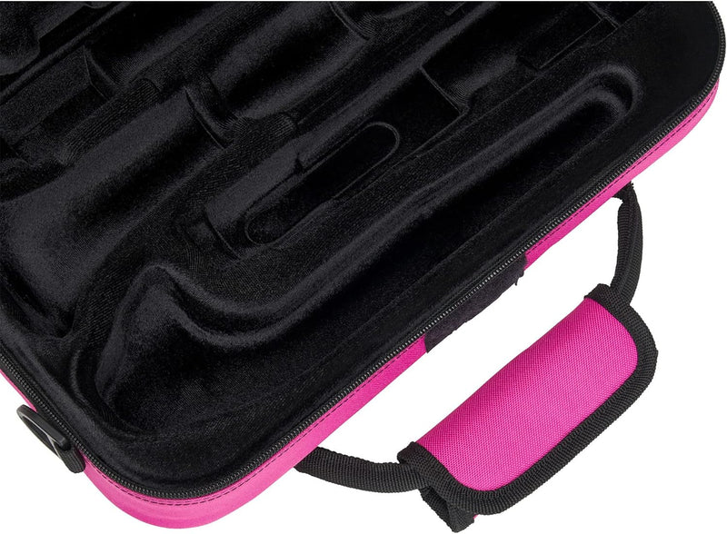 ProTec Max MX307FX Klarinettenkoffer, fuchsienfarbig fuchsia, fuchsia