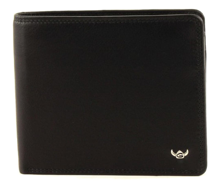 Golden Head Polo Scheintasche mit Reissverschluss 12 cm schwarz