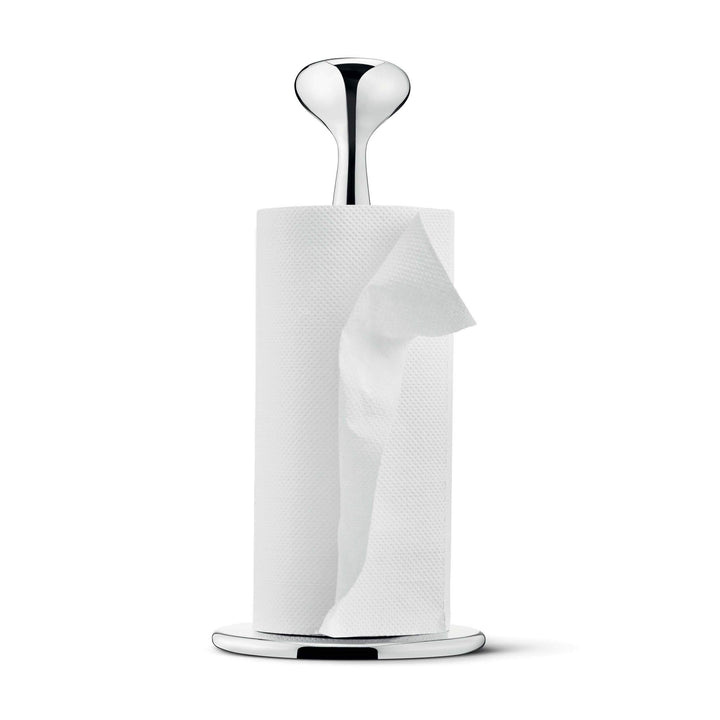 Georg Jensen Küchenrollenhalter Alfredo, 15cm, Poliertem Edelstahl Silber, Silber