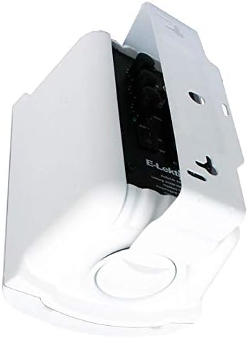 E-Lektron EWL5A Stereo Aktiv Lautsprecher Paar inkl. Wandhalter - 5" 2X 60W Weiss