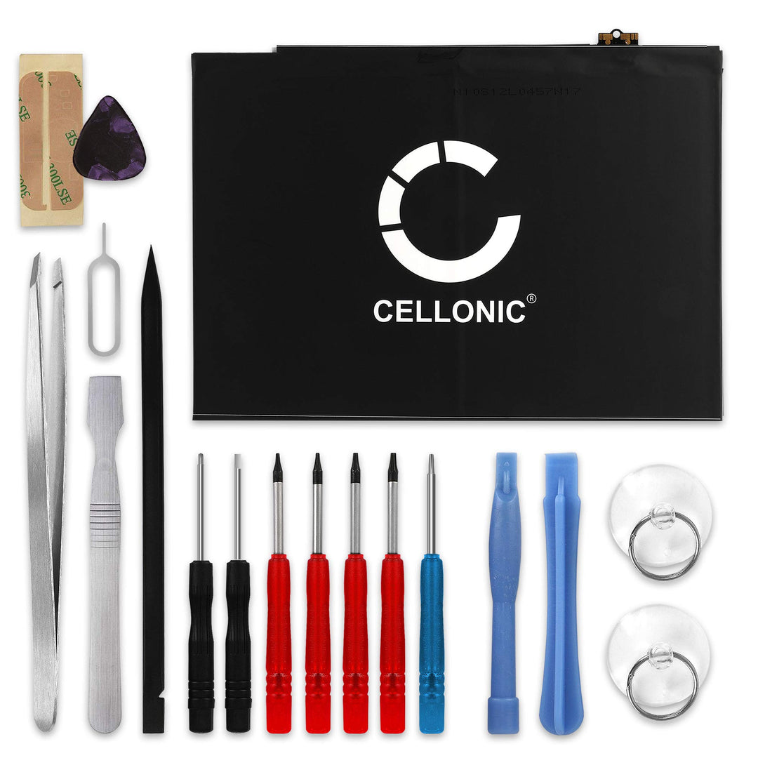 CELLONIC® Ersatz Akku A1547 für iPad Air 2 (A1566 / A1567) 7300mAh + Werkzeug-Set Ersatzakku für Tab