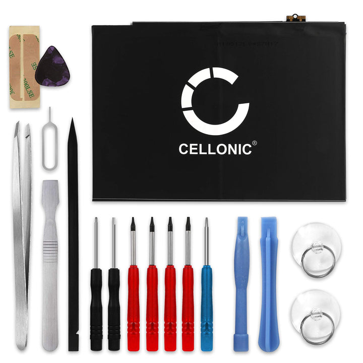 CELLONIC® Ersatz Akku A1547 für iPad Air 2 (A1566 / A1567) 7300mAh + Werkzeug-Set Ersatzakku für Tab