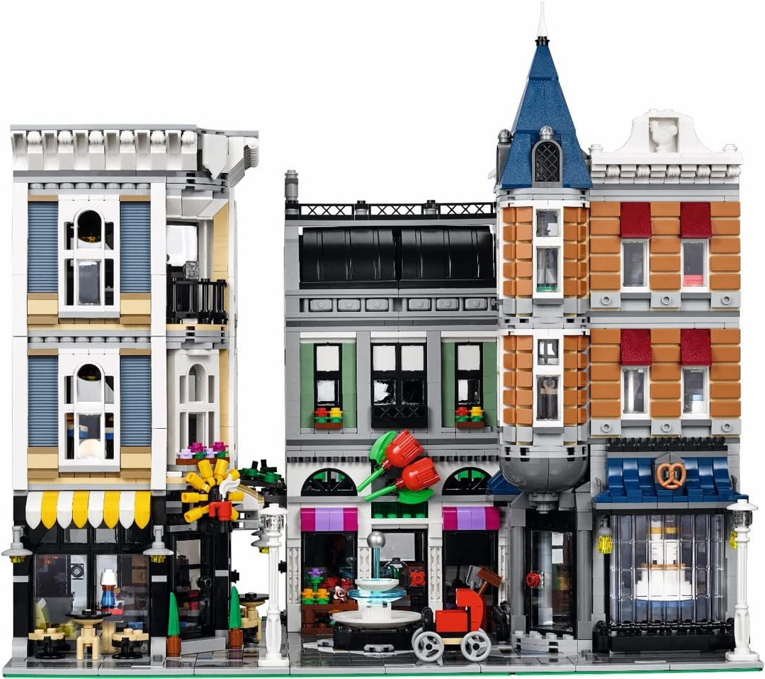 Lichtsatz für den Creator-Experten Die Montage-Square-Bausteine-Modell -Kompatible mit Lego 10255 (n