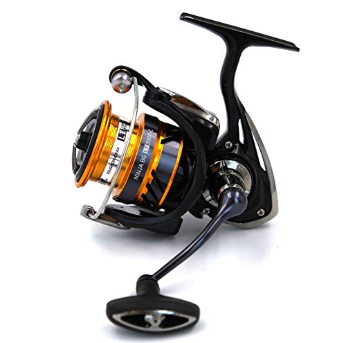 Daiwa Ninja BG LT Spinnrolle Sondermodell Special Black Edition Frontbremse 3000 C