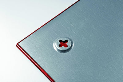 Legamaster 7-104743 Glasboard Colour, Glas-Magnettafel, 80 x 60 cm, rot 80 x 60 cm Rot, 80 x 60 cm R