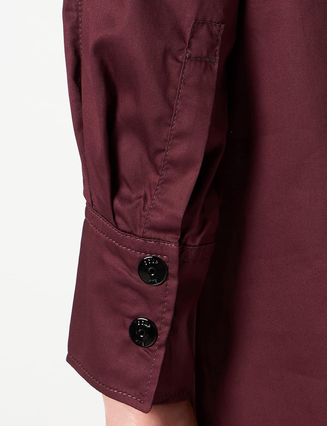 G-STAR Damen V-Neck Tunic Kleid Dresses, S Purpur (Vineyard Wine D19054-d197-d303)