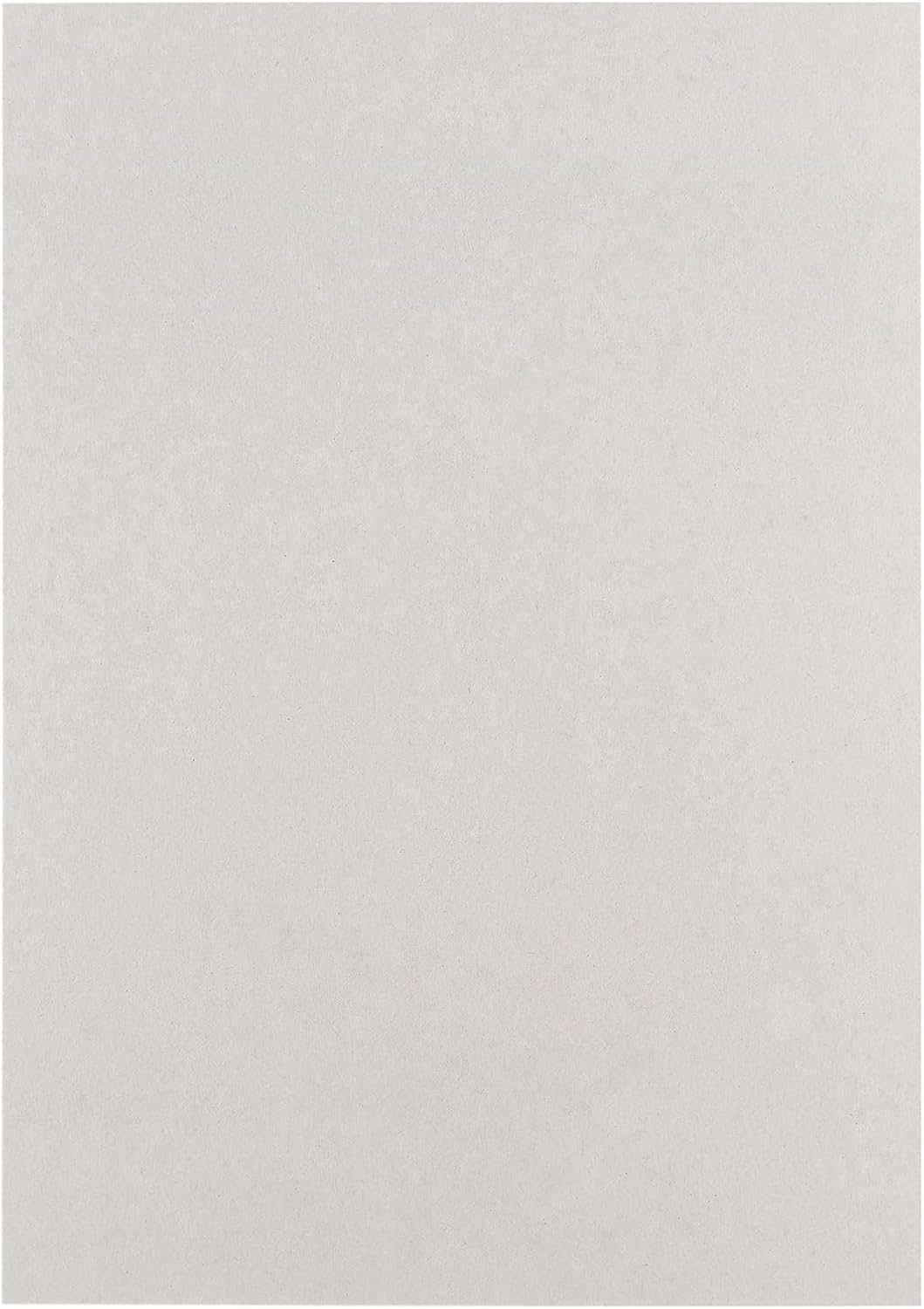 Vaessen Creative Pappe zum Basteln - Buchbinderkarton A3 - Graupappe 1mm - 50 St. Bastelkarton - zum