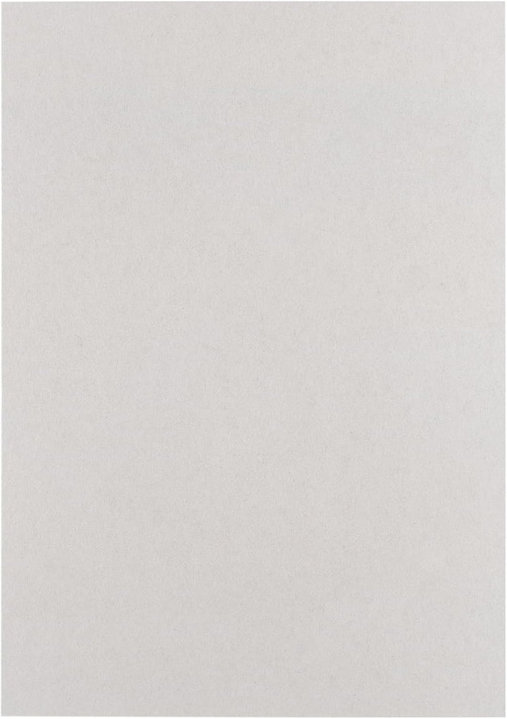 Vaessen Creative Pappe zum Basteln - Buchbinderkarton A3 - Graupappe 1mm - 50 St. Bastelkarton - zum