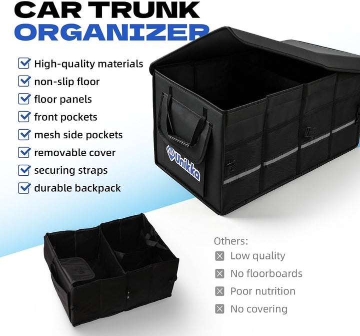 Trunk Storage Bag 60 * 35 * 30cm Suitable for all vehicle models, easy to use, and well-designed cam