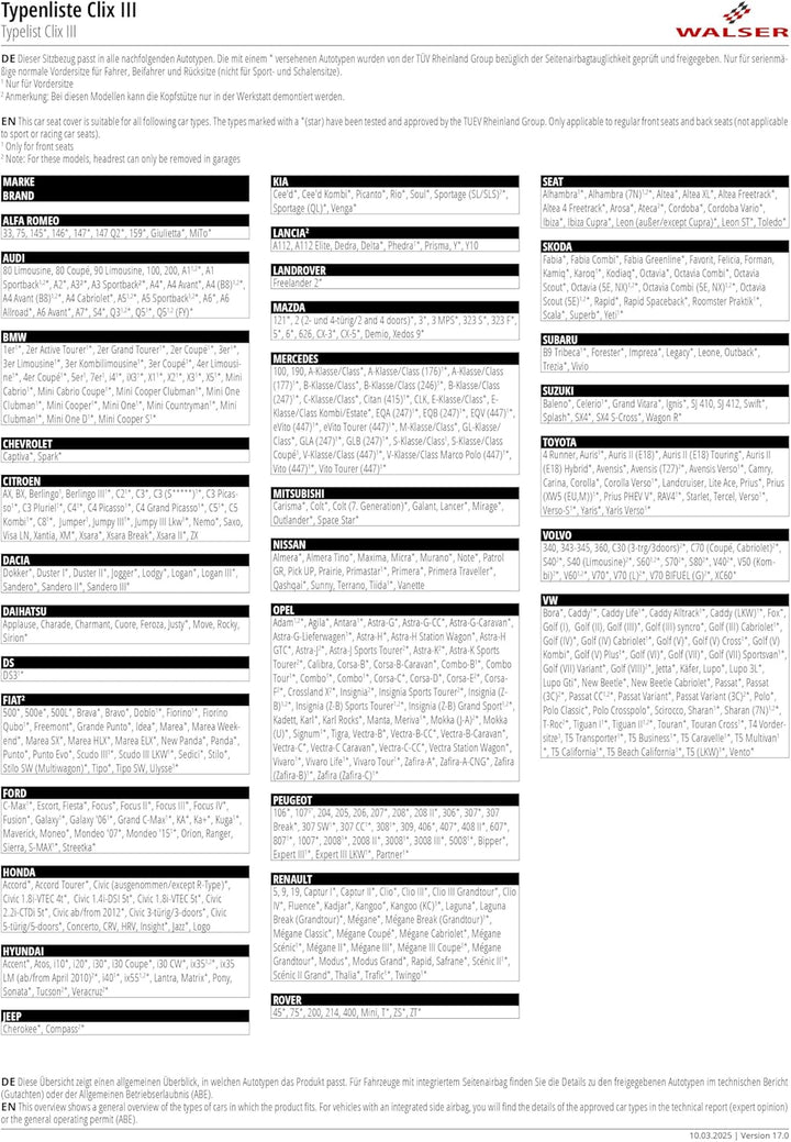 Walser Auto-Sitzbezug Rover mit Reissverschluss, 2 Vordersitzbezüge, Zipp-IT Schonbezüge-Auto, Unive