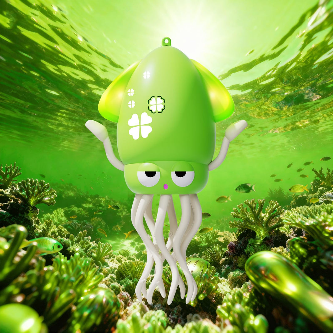 Tanzender & krabbelnder Oktopus mit LED Lichtern und Musik - Automatisch schwingendes musikalisches