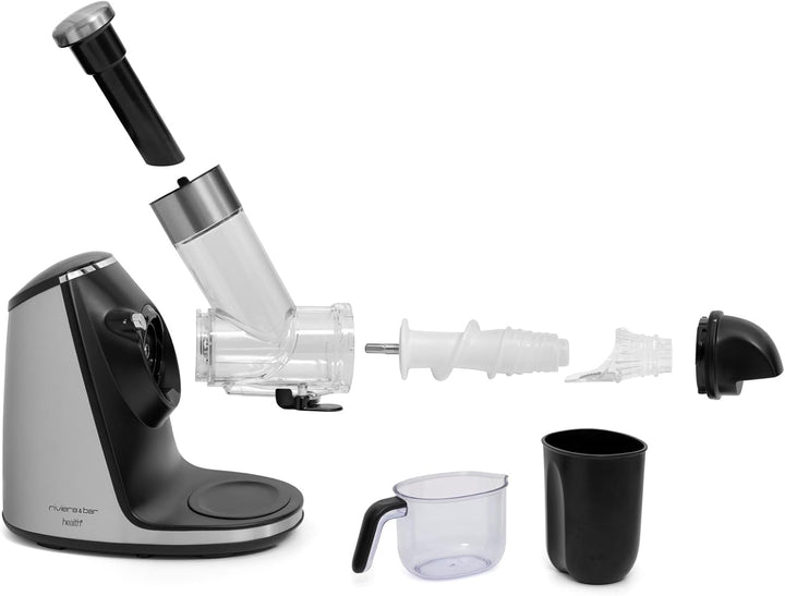 riviera&bar Entsafter für Obst, Gemüse und Sorbets horizontal PEJ750 – Keramikschraube mit langsamer