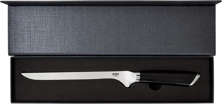 Wilfa EGO Sandvik Filetiermesser - 20cm Klinge, hochwertiges Sandvik12C27 Messerstahl, Klingenhärte: