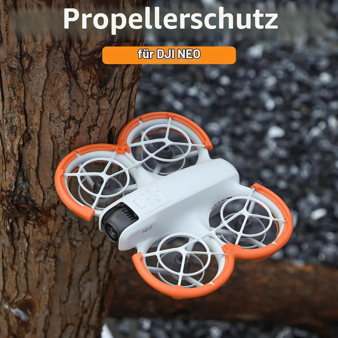 Anti-Kollision Schutz für DJI Neo Zubehör, 2-IN-1 Neo Gimbal Anti-Kollision Protektor + Neo Propelle