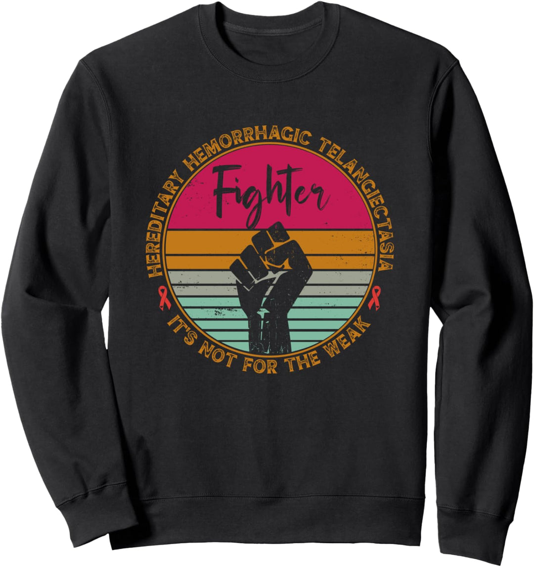 Hereditäre hämorrhagische Teleangiektasie Bewusstsein Kämpfer Sweatshirt