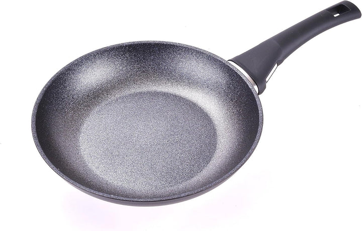 Berndes Bratpfanne Balance Enduro 24 cm, Induktion, Pfanne extrem kratzfest, Guss-Optik, antihaft-be