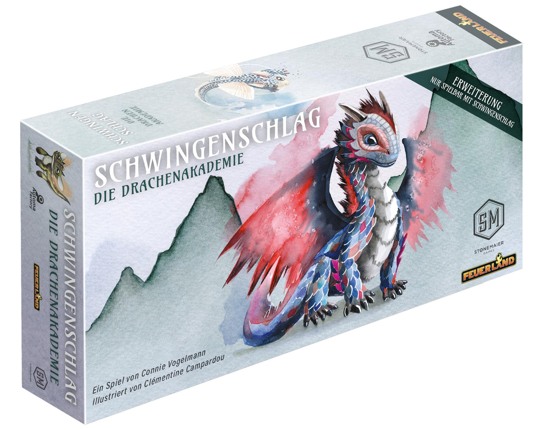 Schwingenschlag - Die Drachenakademie, Grün und Braun | 1. Erweiterung für Schwingenschlag, neue Dra