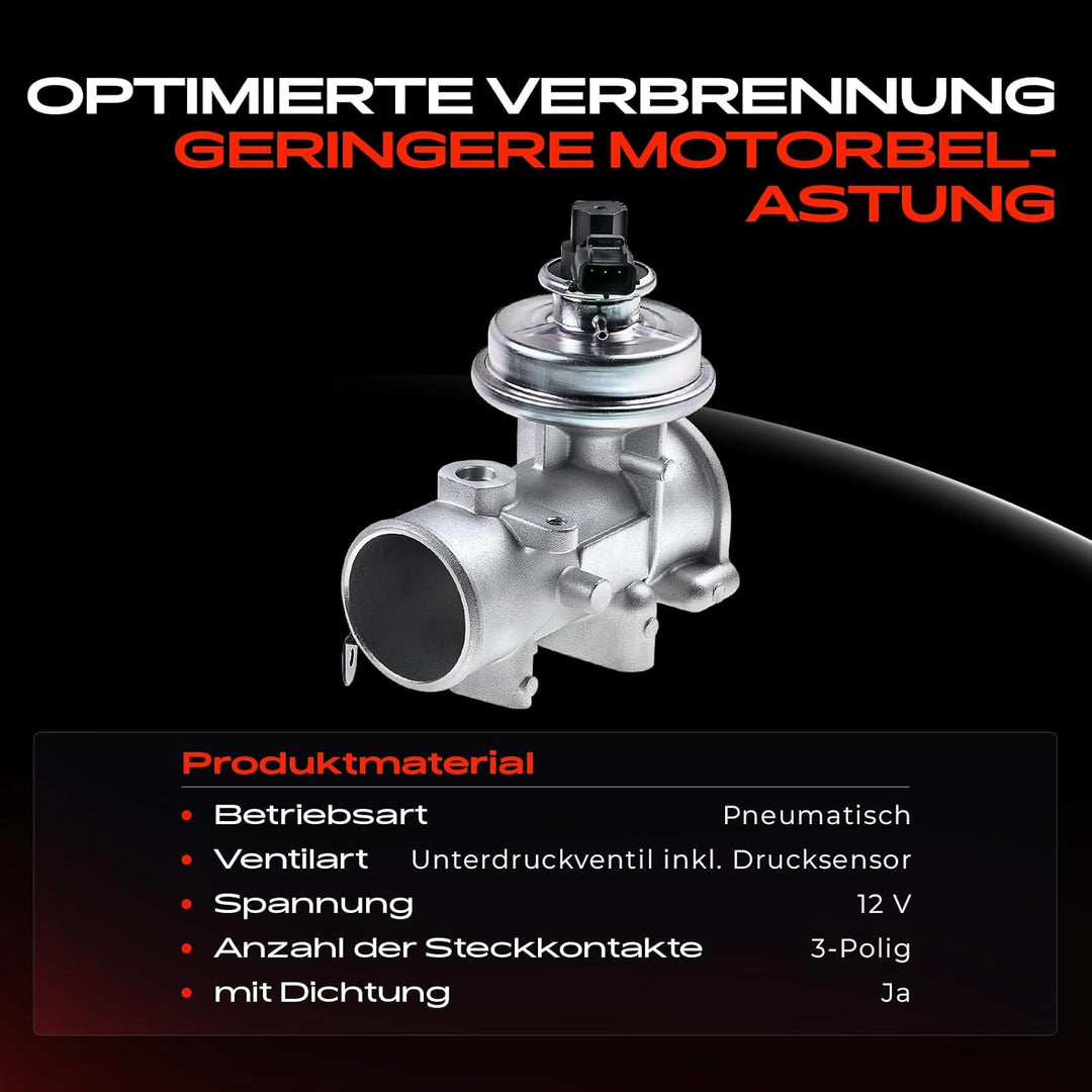 AGR-Ventil Abgasrückführungsventil für Transit FA FB FC FD FM FN FS FZ 2.4L Diesel 2000-2003 555304