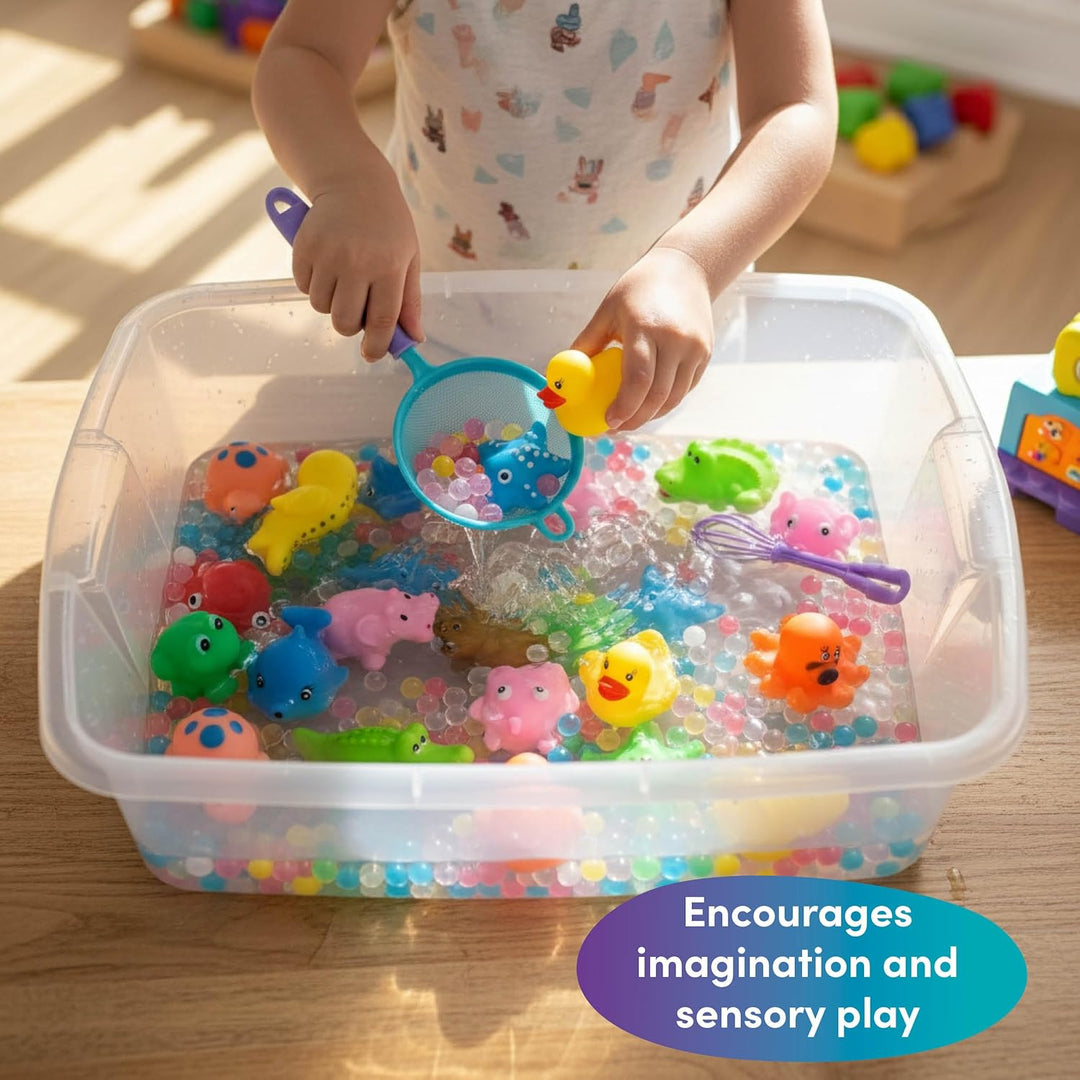 THE TWIDDLERS 30 Stück Wasserspritztiere Badespielzeug für Babys & Kleinkinder - BPA-frei