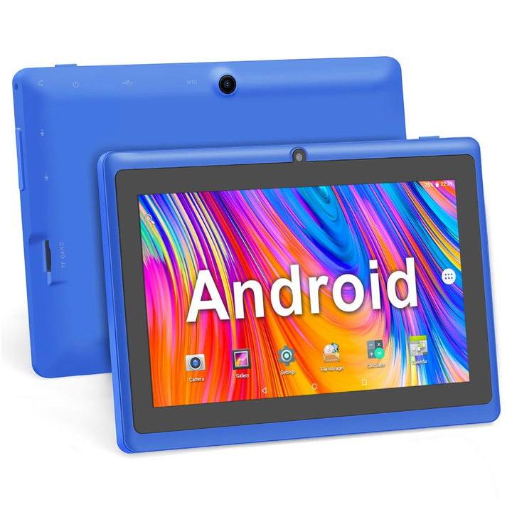 Haehne 7 Zoll Tablet PC, Android 5.0, A33 Quad Core, 1GB RAM 8GB ROM, Dual Kameras, WiFi, Bluetooth,