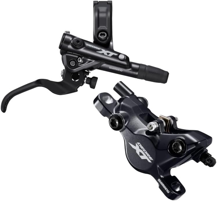 SHIMANO Unisex – Erwachsene Deore Xt M8100 Scheibenbremse, Schwarz, One Size Einheitsgrösse Schwarz,