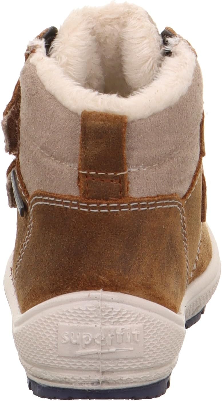 Superfit Baby-Jungen Groovy Warm Gefütterte Gore-tex Schneestiefel 19 EU Braun Beige 3010 0, 19 EU B