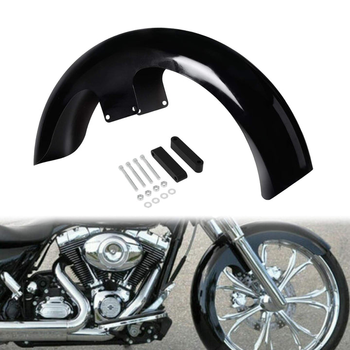 HDBUBALUS Motorrad-Schutzbleche vorne 21" 120 / XX R21 passend für Harley Bagger Touring Road King E