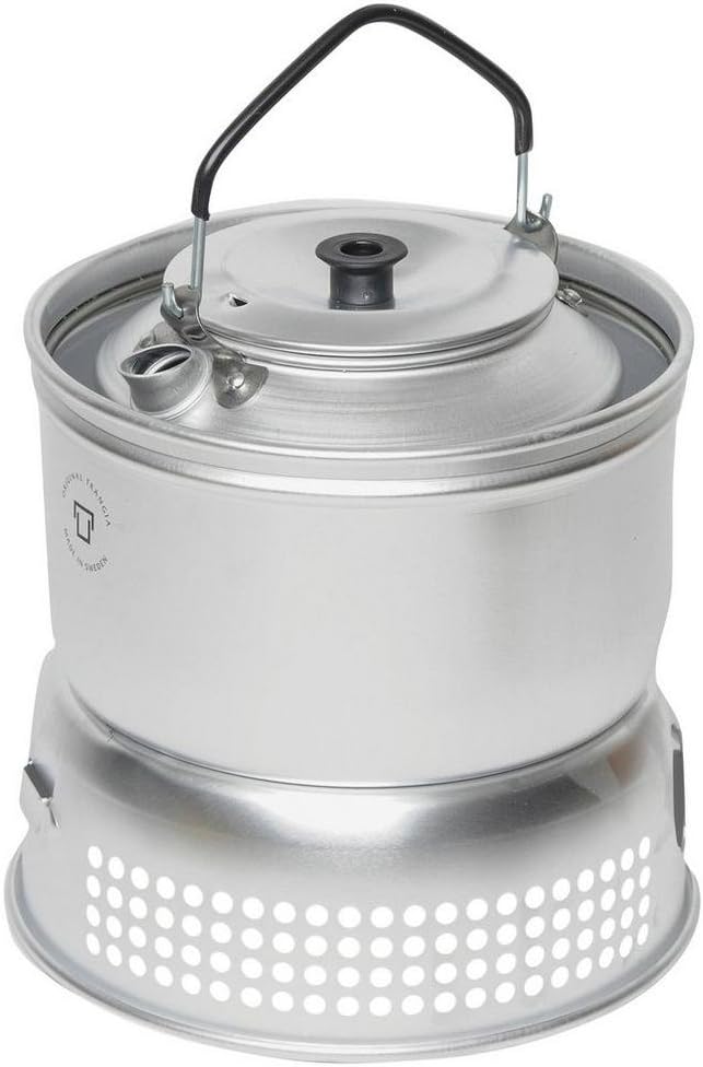 Trangia 27 Antihaft-Kochset Einzeln Mit Wasserkocher & Spirituosenbrenner, Einzeln Mit Wasserkocher