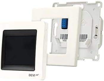 Devireg Touch Devi Thermostat für elektrische Fussbodenheizung Touchscreen Reinweiss 140F1064