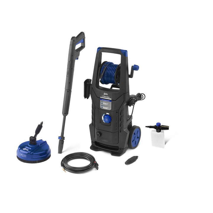 AR Blue Clean Hochdruckreiniger e-2DUALSPEED D mit Dual Speed System, Rohrreinigersonde und Patio Cl