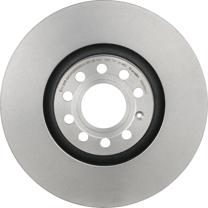 Brembo 09.A598.11 Vordere Bremsscheibe mit UV Lackierung, Anzahl 2