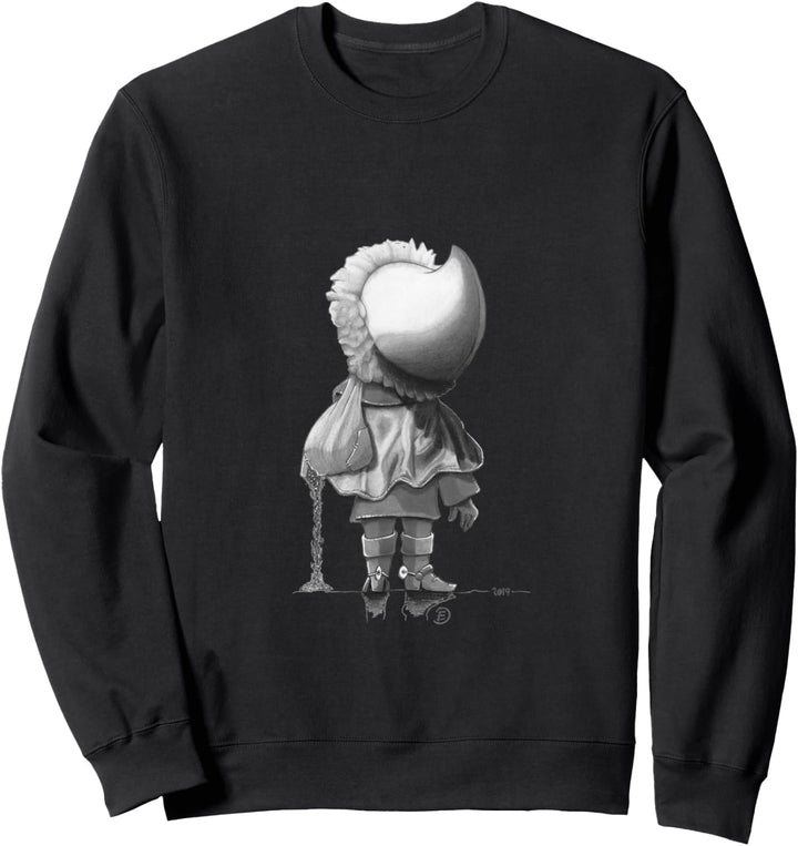 Unser Sandmännchen Schwarz Weiss Version Sweatshirt
