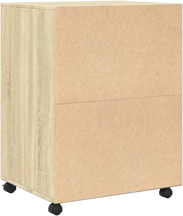 vidaXL Rollschrank, Büroschrank mit Stauraum, Aktenschrank für Wohnzimmer Büro, Bürocontainer Schran