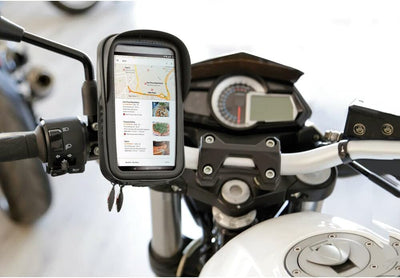 Lampa Optiline DuoLock Wasserdichtes Motorrad Hülle für Smartphones und Titan M6 Pro, M6-Schraube Ri