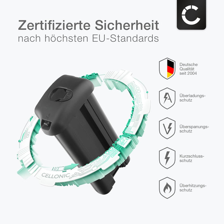 subtel® Kamera Ersatzakku NP-E3 für Canon EOS 1D EOS 1D Mark II EOS 1D Mark II N EOS, Ersatz Akku 20