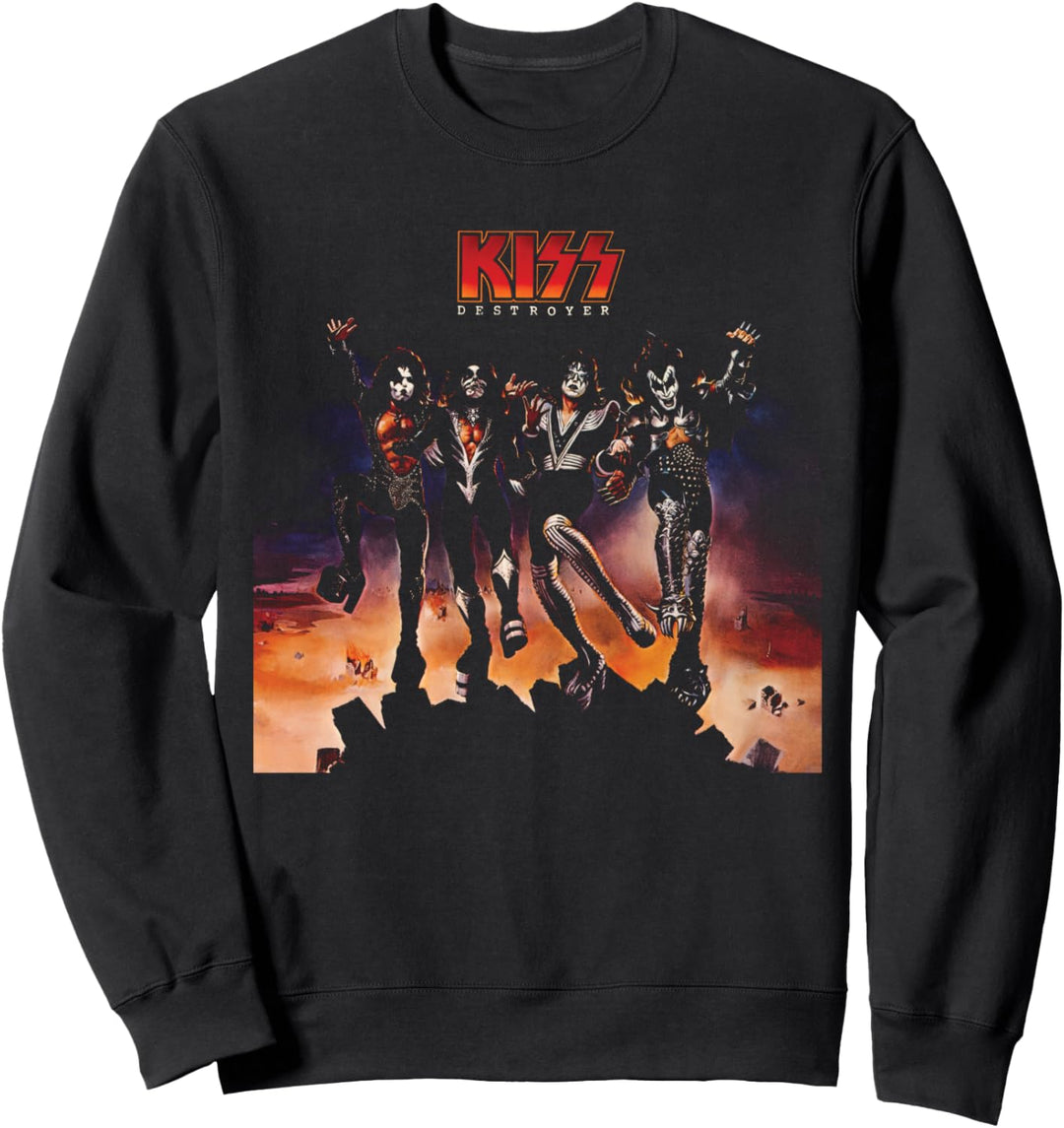 KISS - 1976 Zerstörer Sweatshirt