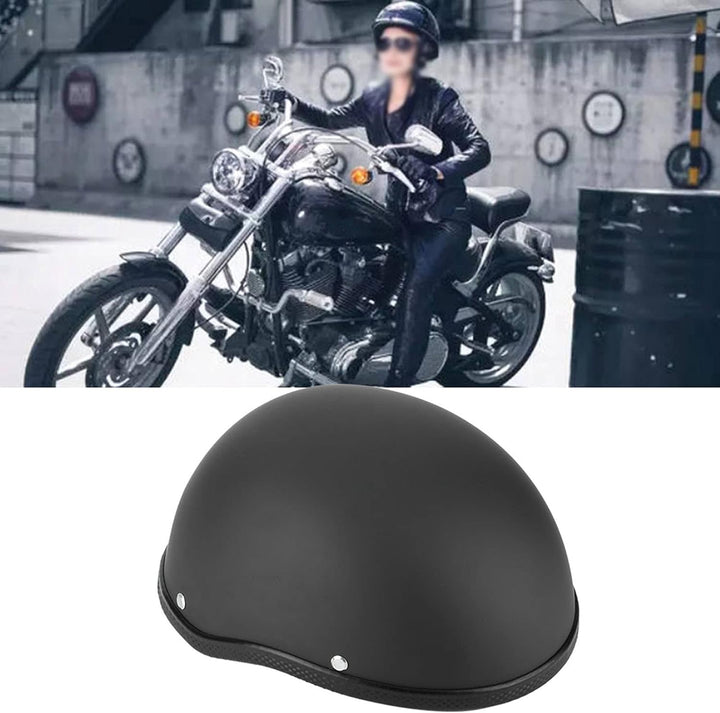 SALUTUYA Motorrad-Halbgesichtshelm, atmungsaktiver antibakterieller Motorradhelm für den Sport für M