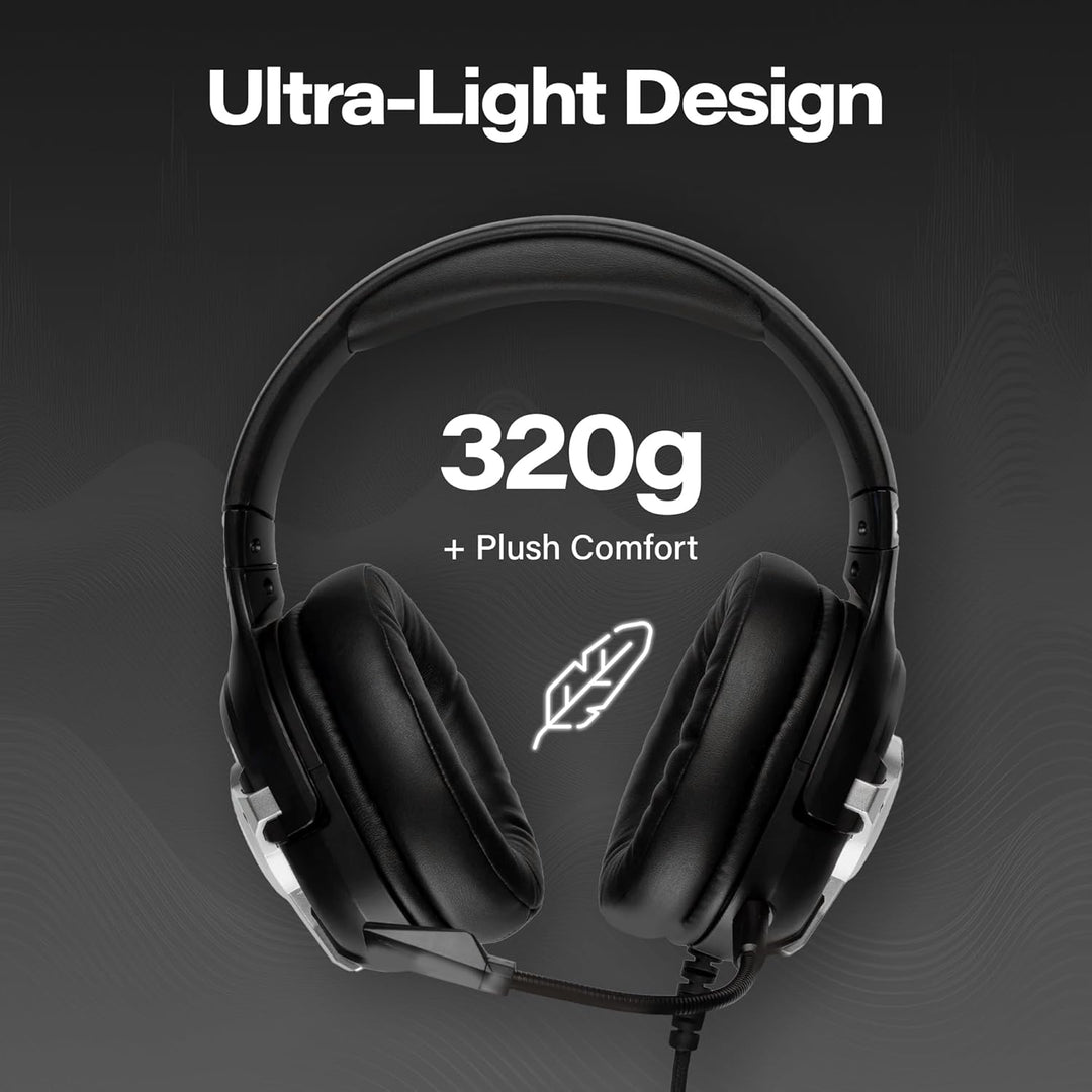 Meters Level-Up Silver VU-Meter Gaming Kopfhörer