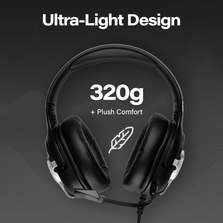 Meters Level-Up Silver VU-Meter Gaming Kopfhörer