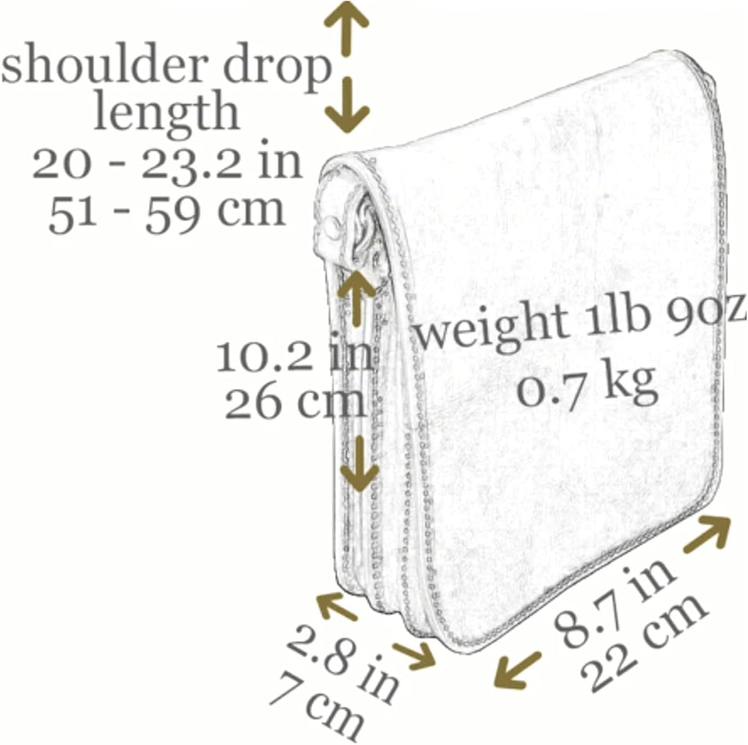 Time Resistance Schultertasche aus Leder Herren - Messenger Bags - Umhängetasche Herren - Elegante L