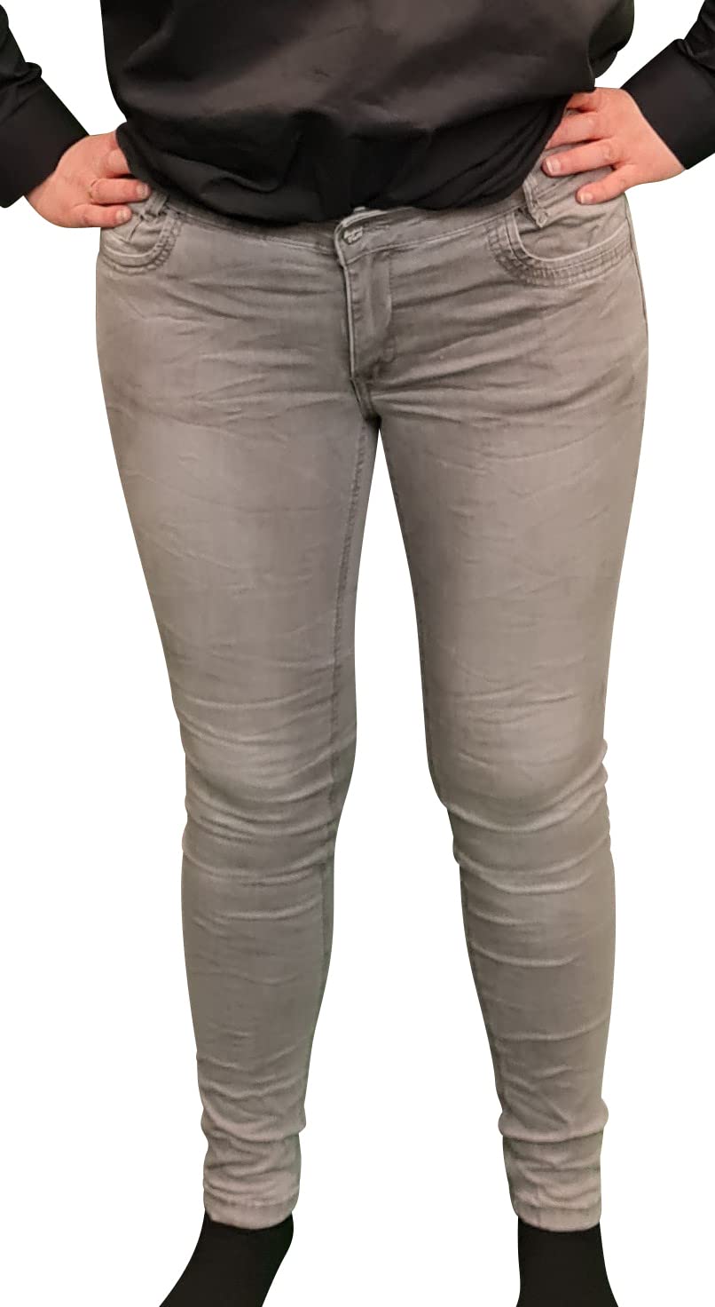 Buena Vista Kim-Zip Light Grey 2201 B5105 694.4580 - Stretch Denim, XS