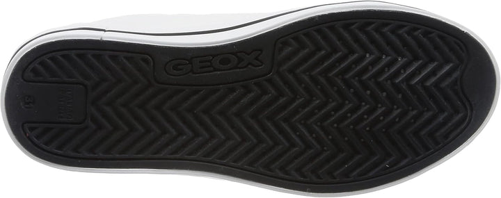 Geox Mädchen Jr Ciak Girl Sneaker 34 EU Weiss, 34 EU Weiss