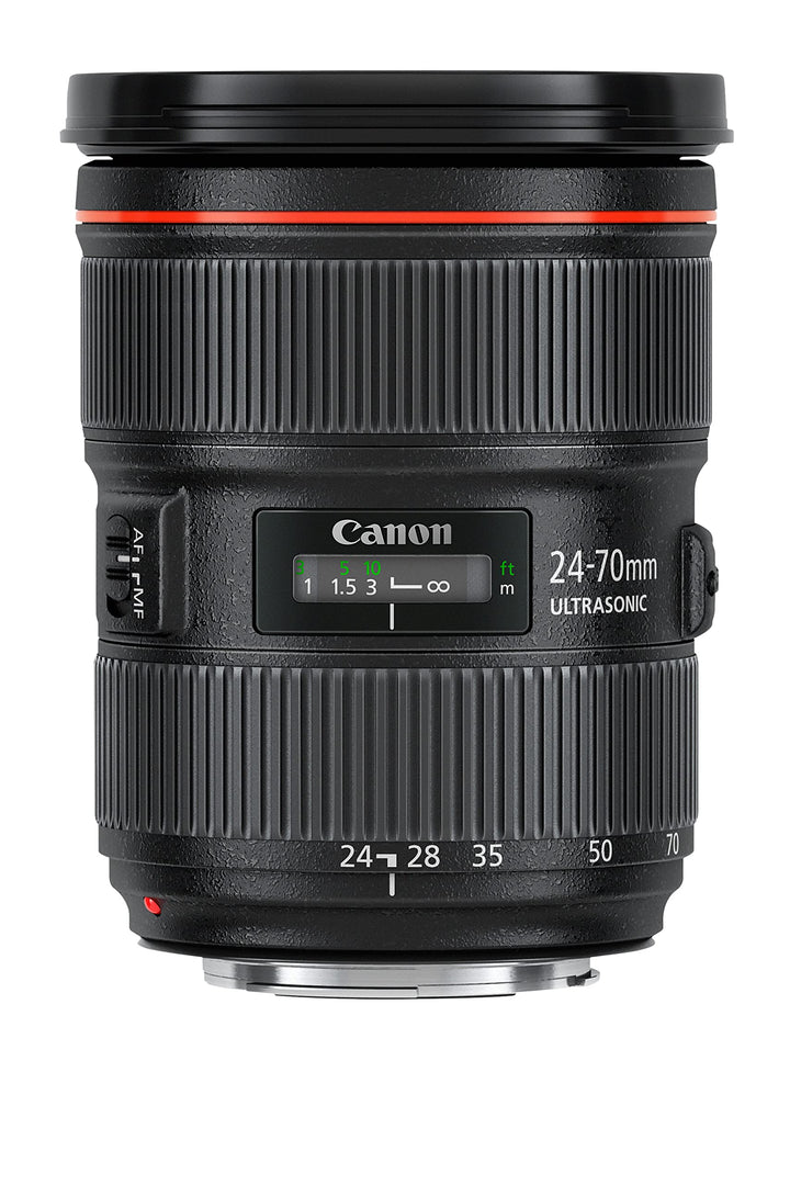 Canon EF 24-70mm F2.8L II USM Standard-Zoom Objektiv (82mm Filtergewinde) schwarz Single, Single