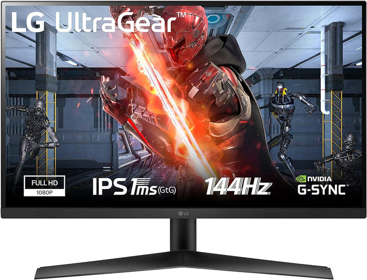 LG Electronics 27GN60R-B 68,5 cm (27 Zoll) Ultra Gear Full HD IPS Gaming Monitor (144 Hz, 1MS, NVIDI