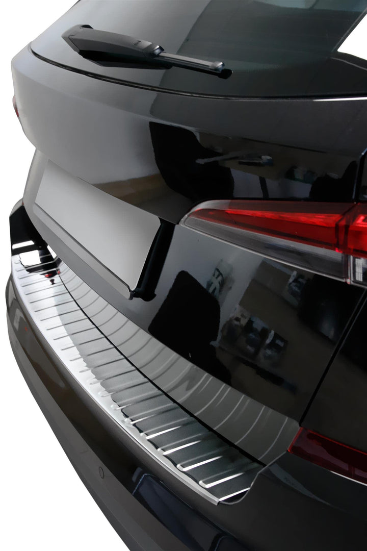 Ladekantenschutz Edelstahl CHROM kompatibel für SKODA Kamiq | ab 2019 | mit Abkantung | premium Qual