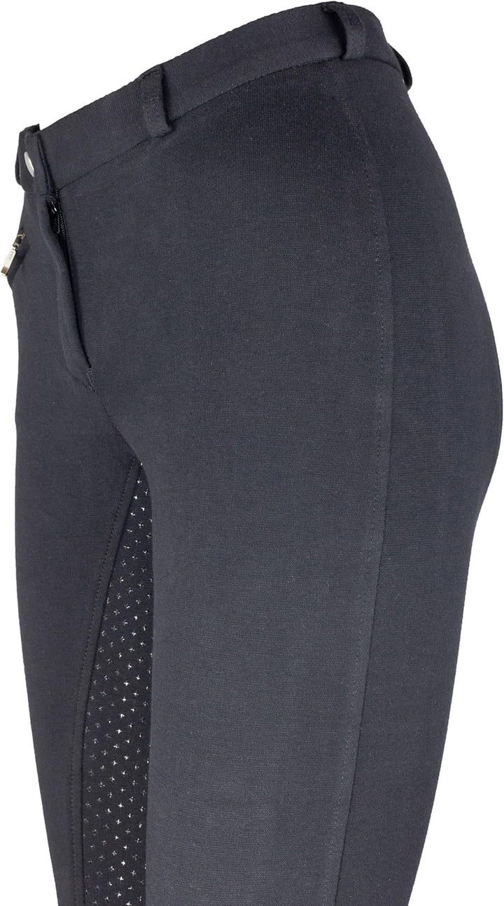 RL24 - Reithose für Damen Flex Basicline | Reiterhose mit Tasche & Silikon-Vollbesatz | elastische &